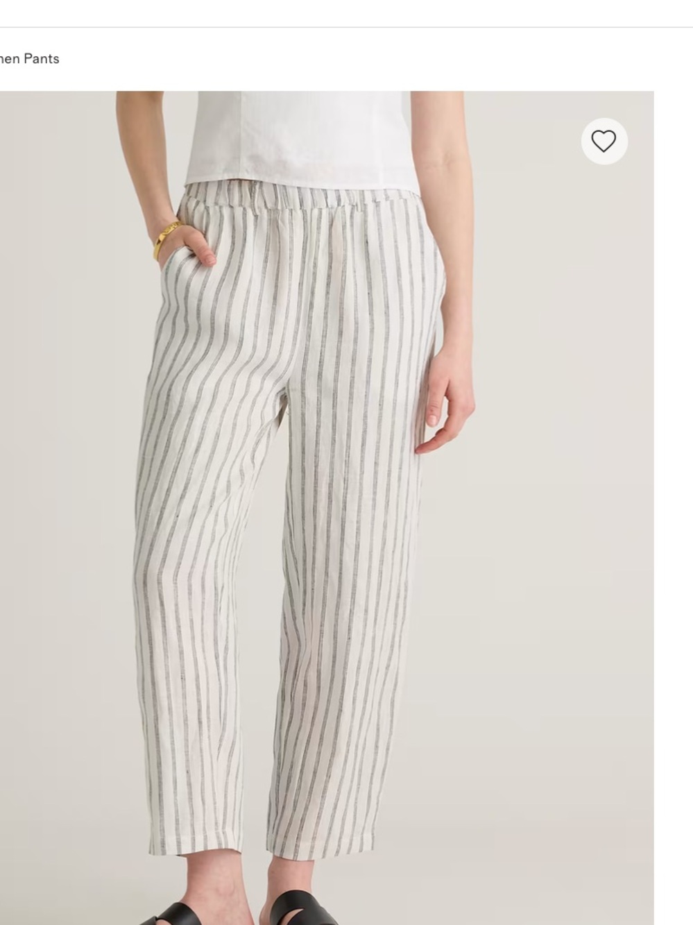 Quince European Linen Pants